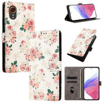 CH002 Custodia per telefono in pelle vegana con fibbia e disegno colorato, For Galaxy XCover7 Pro, For Galaxy XCover7