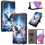 CH002 Custodia per telefono in pelle vegana con fibbia e disegno colorato, For Galaxy XCover7 Pro, For Galaxy XCover7