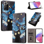 CH002 Custodia per telefono in pelle vegana con fibbia e disegno colorato, For Galaxy Note20 Ultra 5G, For Galaxy Note20 5G