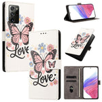 CH002 Custodia per telefono in pelle vegana con fibbia e disegno colorato, For Galaxy Note20 Ultra 5G, For Galaxy Note20 5G