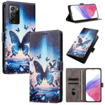 CH002 Custodia per telefono in pelle vegana con fibbia e disegno colorato, For Galaxy Note20 Ultra 5G, For Galaxy Note20 5G