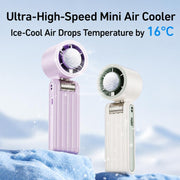 Ventilatore portatile pieghevole ad alta velocità Y29 con display digitale