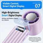 Ventilatore portatile pieghevole Y29 con display digitale
