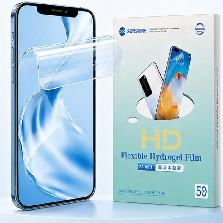 Pellicola protettiva HD in idrogel TPU flessibile SUNSHINE SS-057H 50 in 1 per macchina da taglio SS-890C, SS-057H