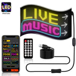 Schermo pubblicitario LED flessibile USB 32x64-32x192 pixel