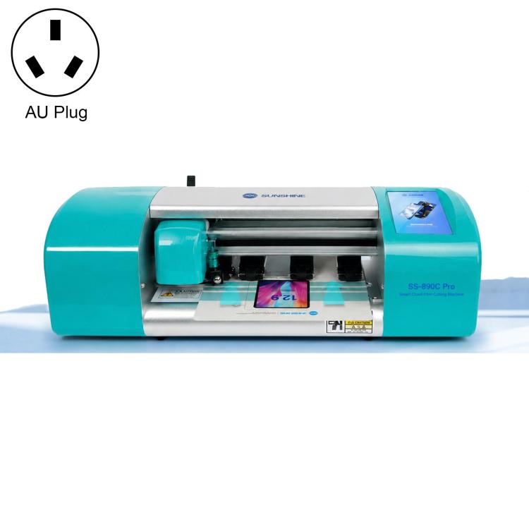 SUNSHINE SS-890C Pro Macchina da taglio automatica a doppia intelligenza per pellicole idrogel flessibili da 12,9 pollici, AU Plug, EU Plug, UK Plug, US Plug