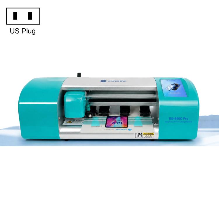 SUNSHINE SS-890C Pro Macchina da taglio automatica a doppia intelligenza per pellicole idrogel flessibili da 12,9 pollici, AU Plug, EU Plug, UK Plug, US Plug