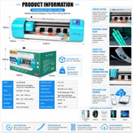 SUNSHINE SS-890C Pro Max Macchina da taglio automatica a doppia intelligenza per pellicole idrogel flessibili da 16 pollici, AU Plug, EU Plug, UK Plug, US Plug