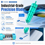 SUNSHINE SS-890C Pro Max Macchina da taglio automatica a doppia intelligenza per pellicole idrogel flessibili da 16 pollici, AU Plug, EU Plug, UK Plug, US Plug