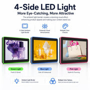 WA8058T Display digitale touchscreen HD da 8 pollici con retroilluminazione, 2 GB + 16 GB di RAM, Android 11, processore RK3568 Quad Core, EU Plug, UK Plug, US Plug
