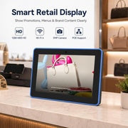 WA8058T Display digitale touchscreen HD da 8 pollici con retroilluminazione, 2 GB + 16 GB di RAM, Android 11, processore RK3568 Quad Core, EU Plug, UK Plug, US Plug