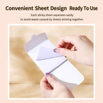 Adesivi monouso portatili tascabili per la rimozione della lanugine, 50pcs/Pack 8.5x7.2cm, 40pcs/Pack 10x7.8cm