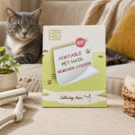 Adesivi monouso portatili tascabili per la rimozione della lanugine, 50pcs/Pack 8.5x7.2cm, 40pcs/Pack 10x7.8cm