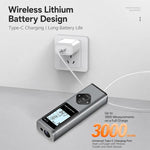 Telemetro laser digitale 3 in 1 con righello 40m