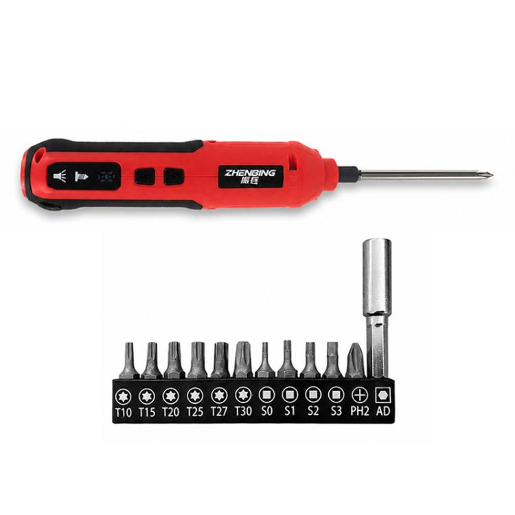 Set di avvitatore elettrico regolabile a 6 velocità e coppia elevata 13 in 1