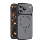 Custodia magnetica per telefono Shield con contrasto cromatico e protezione per l'obiettivo., For iPhone 17 Pro Max, For iPhone 17 Pro, For iPhone 17, For iPhone Air