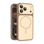 Custodia magnetica per telefono Shield con contrasto cromatico e protezione per l'obiettivo., For iPhone 17 Pro Max, For iPhone 17 Pro, For iPhone 17, For iPhone Air