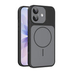 Custodia magnetica per telefono Shield con contrasto cromatico e protezione per l'obiettivo., For iPhone 17 Pro Max, For iPhone 17 Pro, For iPhone 17, For iPhone Air