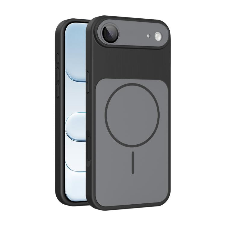Custodia magnetica per telefono Shield con contrasto cromatico e protezione per l'obiettivo., For iPhone 17 Pro Max, For iPhone 17 Pro, For iPhone 17, For iPhone Air