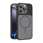 Custodia magnetica per telefono Shield con contrasto cromatico e protezione per l'obiettivo., For iPhone 16 Pro Max, For iPhone 16 Pro, For iPhone 16, For iPhone 15 Pro Max