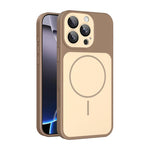 Custodia magnetica per telefono Shield con contrasto cromatico e protezione per l'obiettivo., For iPhone 16 Pro Max, For iPhone 16 Pro, For iPhone 16, For iPhone 15 Pro Max