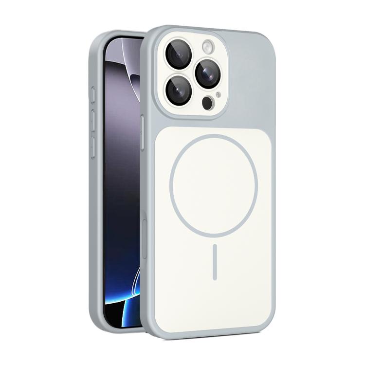 Custodia magnetica per telefono Shield con contrasto cromatico e protezione per l'obiettivo., For iPhone 16 Pro Max, For iPhone 16 Pro, For iPhone 16, For iPhone 15 Pro Max