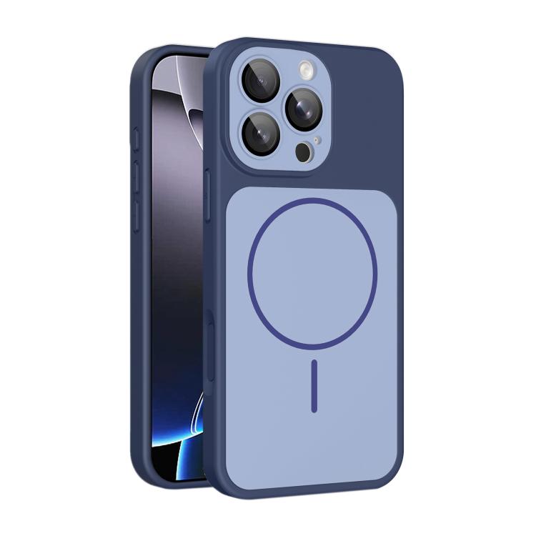 Custodia magnetica per telefono Shield con contrasto cromatico e protezione per l'obiettivo., For iPhone 16 Pro Max, For iPhone 16 Pro, For iPhone 16, For iPhone 15 Pro Max
