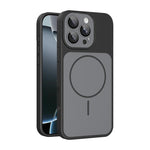 Custodia magnetica per telefono Shield con contrasto cromatico e protezione per l'obiettivo., For iPhone 16 Pro Max, For iPhone 16 Pro, For iPhone 16, For iPhone 15 Pro Max