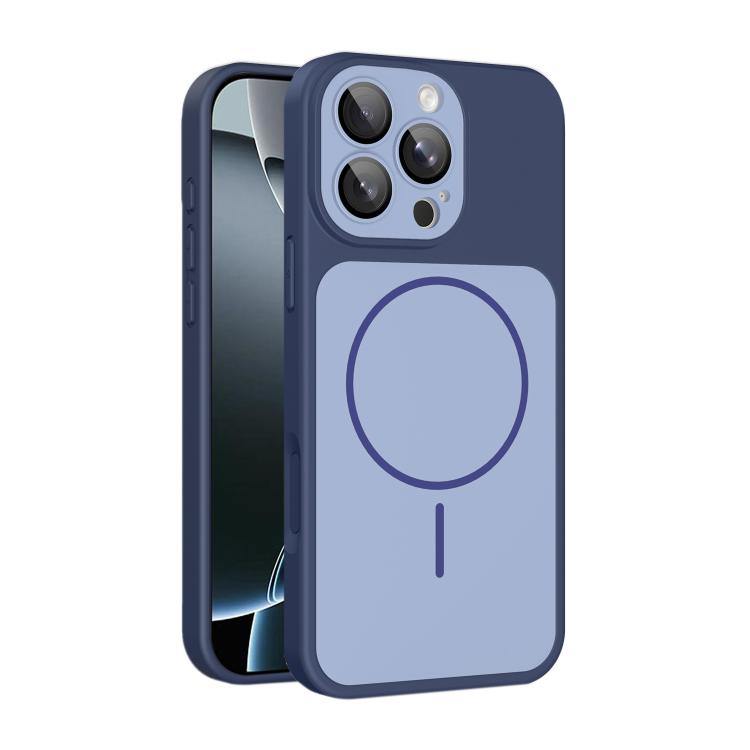 Custodia magnetica per telefono Shield con contrasto cromatico e protezione per l'obiettivo., For iPhone 16 Pro Max, For iPhone 16 Pro, For iPhone 16, For iPhone 15 Pro Max