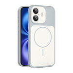 Custodia magnetica per telefono Shield con contrasto cromatico e protezione per l'obiettivo., For iPhone 16 Pro Max, For iPhone 16 Pro, For iPhone 16, For iPhone 15 Pro Max