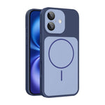 Custodia magnetica per telefono Shield con contrasto cromatico e protezione per l'obiettivo., For iPhone 16 Pro Max, For iPhone 16 Pro, For iPhone 16, For iPhone 15 Pro Max