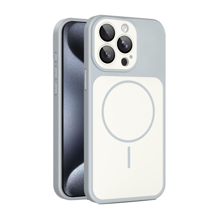 Custodia magnetica per telefono Shield con contrasto cromatico e protezione per l'obiettivo., For iPhone 16 Pro Max, For iPhone 16 Pro, For iPhone 16, For iPhone 15 Pro Max
