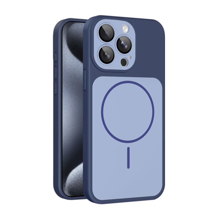 Custodia magnetica per telefono Shield con contrasto cromatico e protezione per l'obiettivo., For iPhone 16 Pro Max, For iPhone 16 Pro, For iPhone 16, For iPhone 15 Pro Max