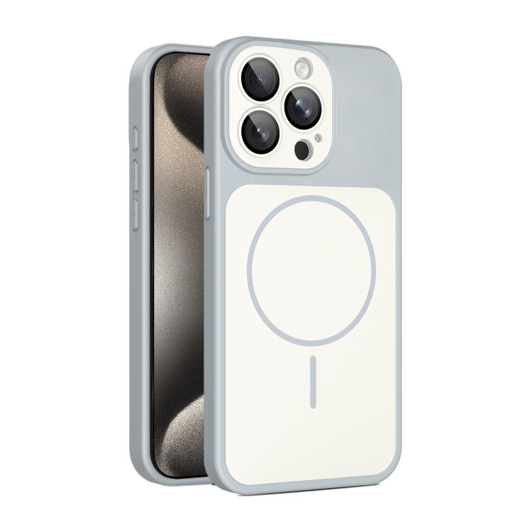 Custodia magnetica per telefono Shield con contrasto cromatico e protezione per l'obiettivo., For iPhone 15 Pro, For iPhone 15, For iPhone 14 / 13, For iPhone 14 Pro
