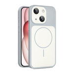 Custodia magnetica per telefono Shield con contrasto cromatico e protezione per l'obiettivo., For iPhone 15 Pro, For iPhone 15, For iPhone 14 / 13, For iPhone 14 Pro