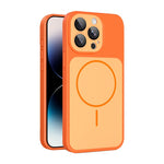 Custodia magnetica per telefono Shield con contrasto cromatico e protezione per l'obiettivo., For iPhone 15 Pro, For iPhone 15, For iPhone 14 / 13, For iPhone 14 Pro