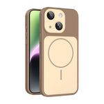 Custodia magnetica per telefono Shield con contrasto cromatico e protezione per l'obiettivo., For iPhone 15 Pro, For iPhone 15, For iPhone 14 / 13, For iPhone 14 Pro