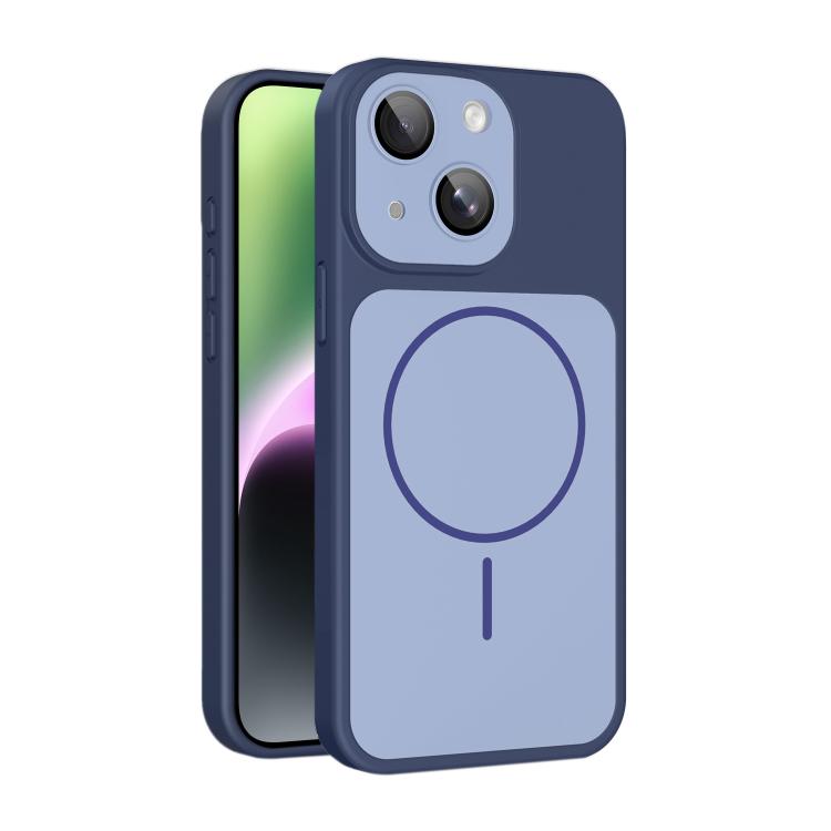 Custodia magnetica per telefono Shield con contrasto cromatico e protezione per l'obiettivo., For iPhone 15 Pro, For iPhone 15, For iPhone 14 / 13, For iPhone 14 Pro
