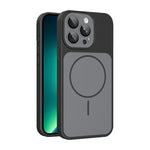 Custodia magnetica per telefono Shield con contrasto cromatico e protezione per l'obiettivo., For iPhone 14 Pro Max, For iPhone 13 Pro Max, For iPhone 13 Pro
