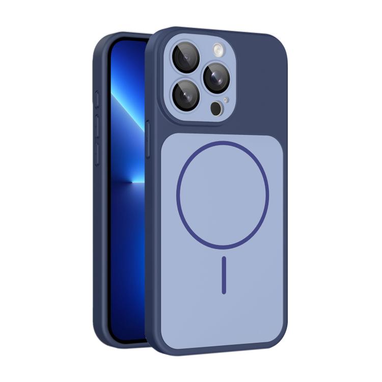 Custodia magnetica per telefono Shield con contrasto cromatico e protezione per l'obiettivo., For iPhone 14 Pro Max, For iPhone 13 Pro Max, For iPhone 13 Pro