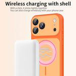Custodia magnetica per telefono Shield con contrasto cromatico e protezione per l'obiettivo., For iPhone 17 Pro Max, For iPhone 17 Pro, For iPhone 17, For iPhone Air