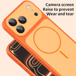 Custodia magnetica per telefono Shield con contrasto cromatico e protezione per l'obiettivo., For iPhone 14 Pro Max, For iPhone 13 Pro Max, For iPhone 13 Pro