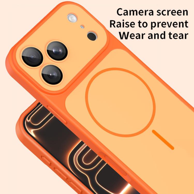 Custodia magnetica per telefono Shield con contrasto cromatico e protezione per l'obiettivo., For iPhone 16 Pro Max, For iPhone 16 Pro, For iPhone 16, For iPhone 15 Pro Max