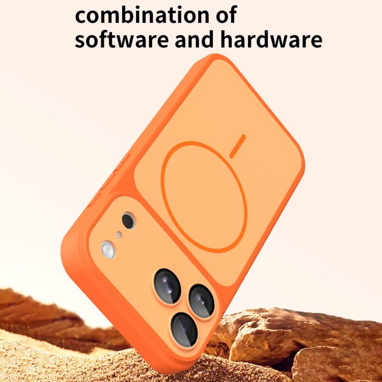 Custodia magnetica per telefono Shield con contrasto cromatico e protezione per l'obiettivo., For iPhone 17 Pro Max, For iPhone 17 Pro, For iPhone 17, For iPhone Air