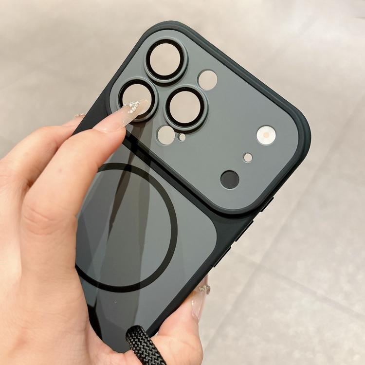 Custodia magnetica per telefono Shield con contrasto cromatico, protezione per l'obiettivo e cinturino da polso., For iPhone 14 Pro Max, For iPhone 13 Pro Max, For iPhone 13 Pro
