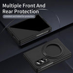 Custodia per telefono antiurto con supporto girevole Thunderbolt 360., For Galaxy Z Fold8 5G