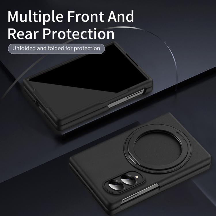 Custodia per telefono antiurto con supporto girevole Thunderbolt 360., For Galaxy Z Fold8 5G