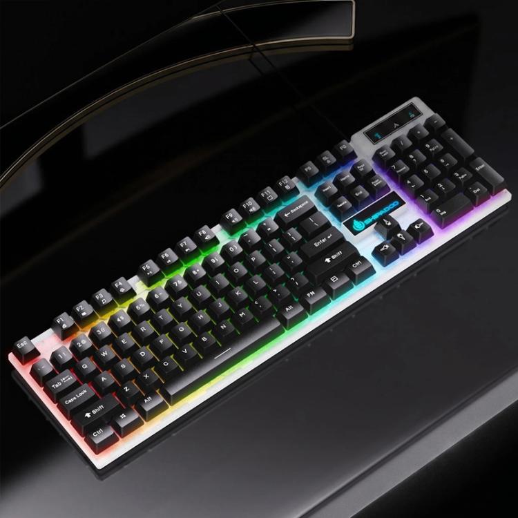 Tastiera USB cablata SHIPADOO K500 con retroilluminazione