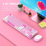 Set tastiera e mouse wireless SHIPADOO W1060 2.4G 1600 DPI