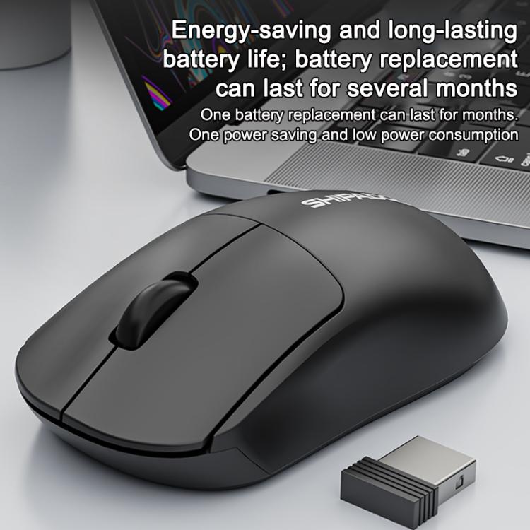 Mouse wireless 2.4G SHIPADOO W200 per ufficio e gaming